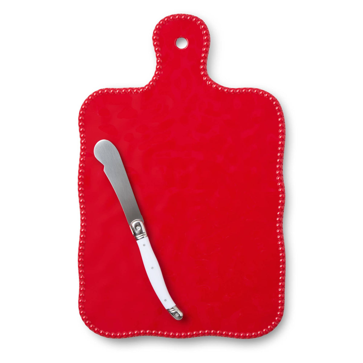 Perlette Red HW Mel Cheese Board w Knife