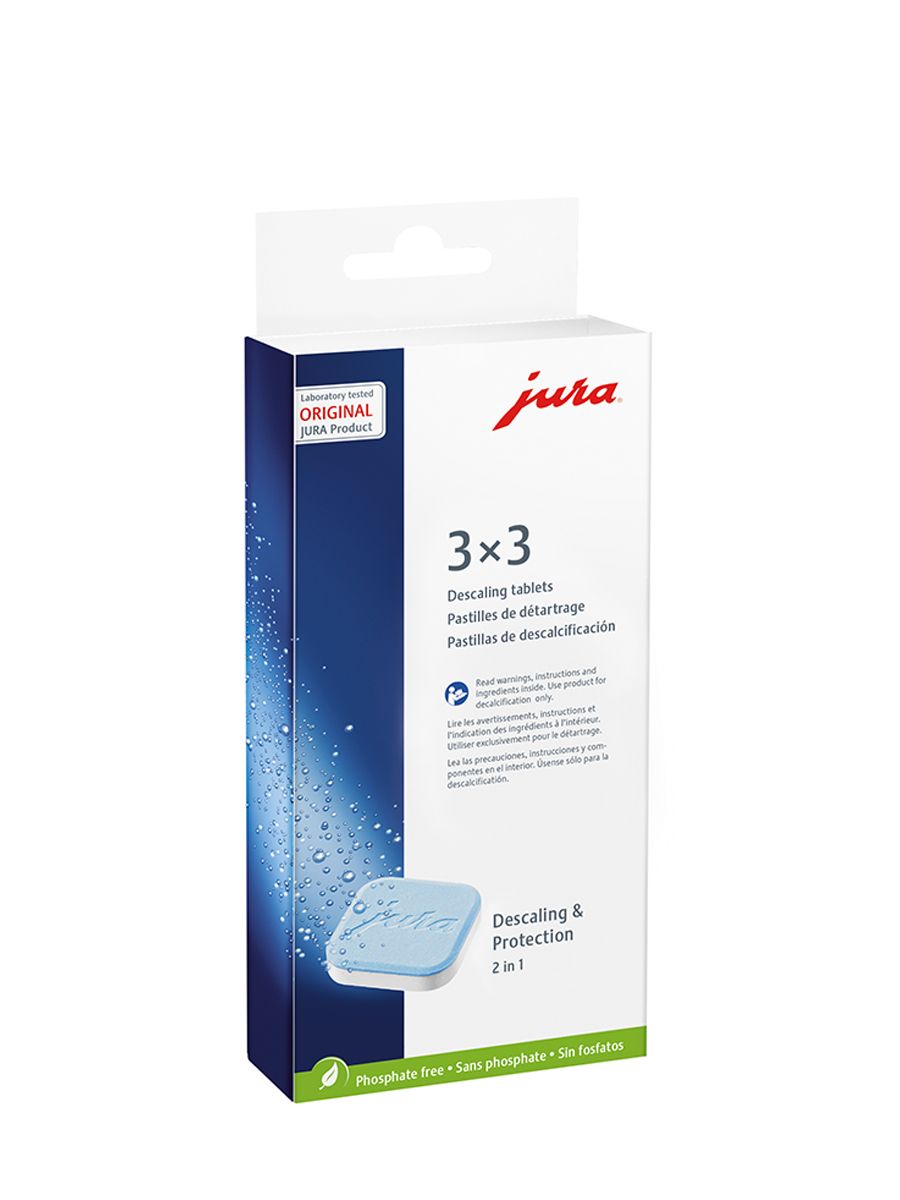 2-Phase Decalcifying Tablets, 9 pack packaging