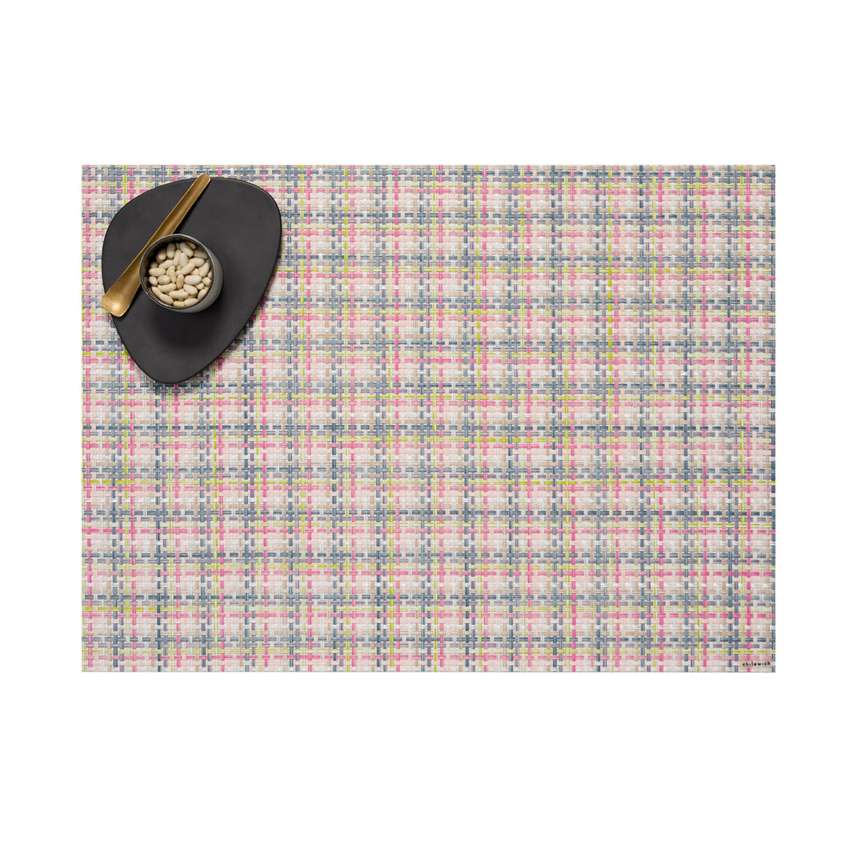 Basketweave Placemats - Begonia
