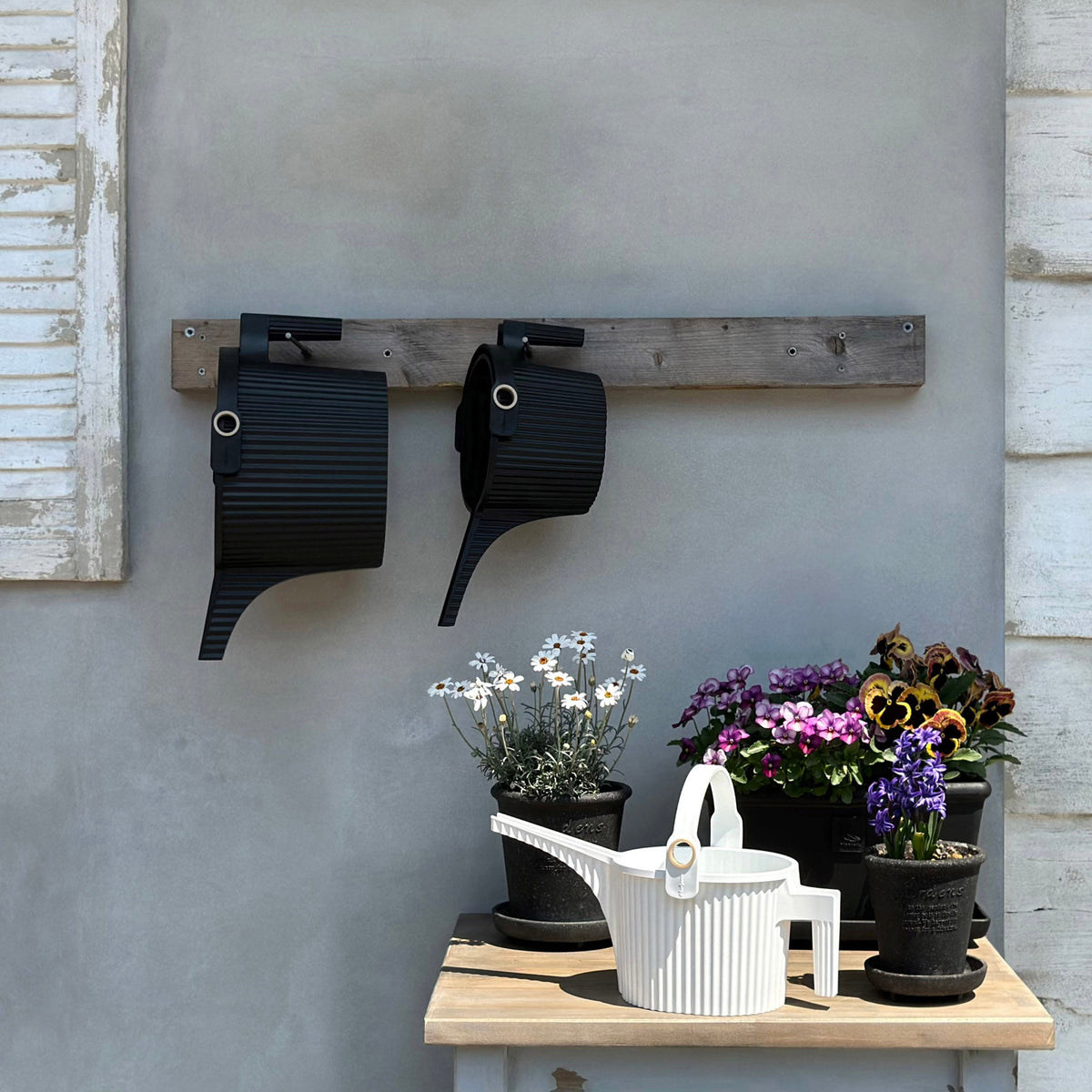 Hachiman Watering Cans - White