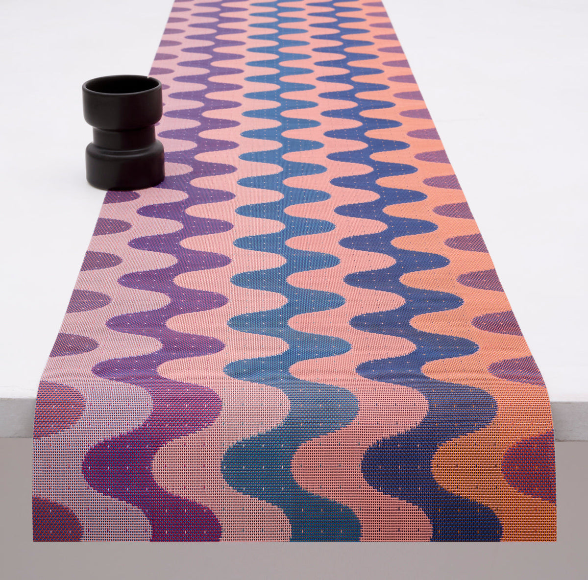 Wiggle Table Runner Samples - Heatwave