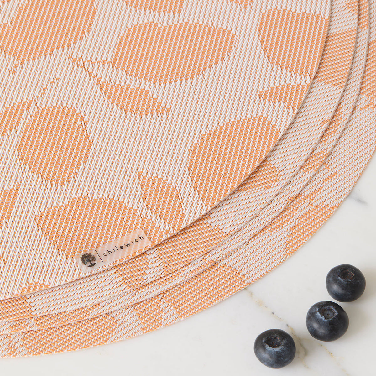 Lemon Leaves Placemats - Marigold