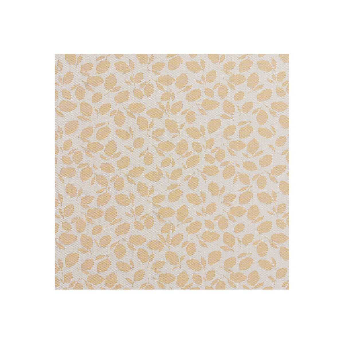 Lemon Leaves Rug Samples - Goldenrod