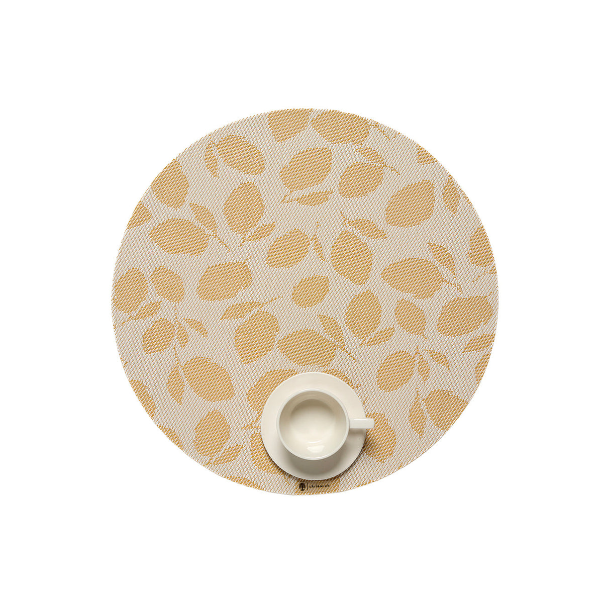 Lemon Leaves Placemats - Goldenrod
