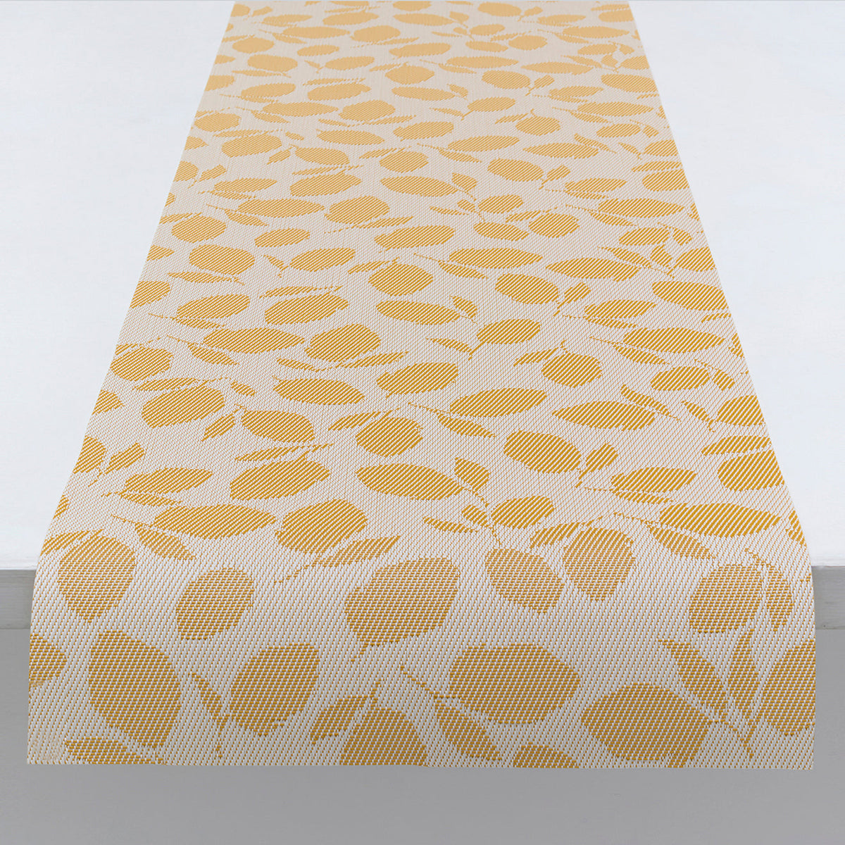 Lemon Leaves Table Runners - Goldenrod