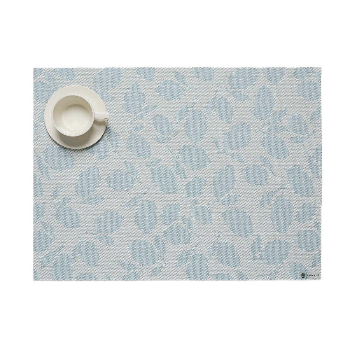 Lemon Leaves Placemats - Robin's Egg