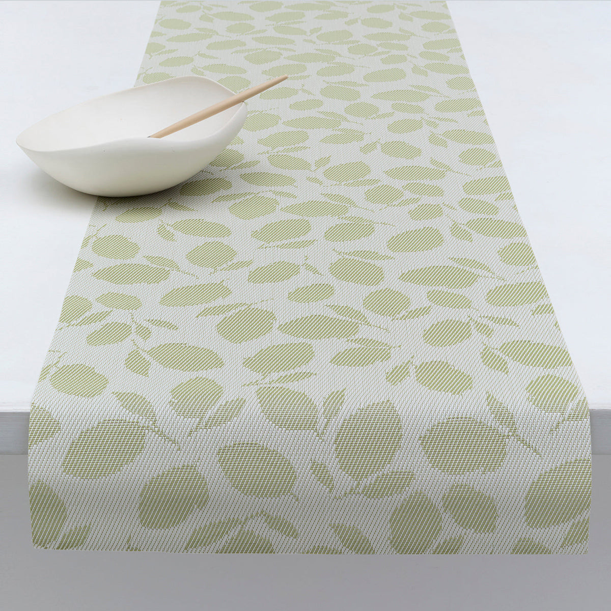 Lemon Leaves Table Runner Samples - Sprout