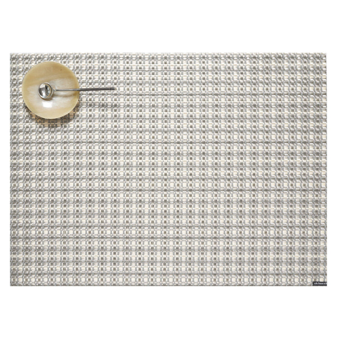 Windowpane Placemats - Nickel