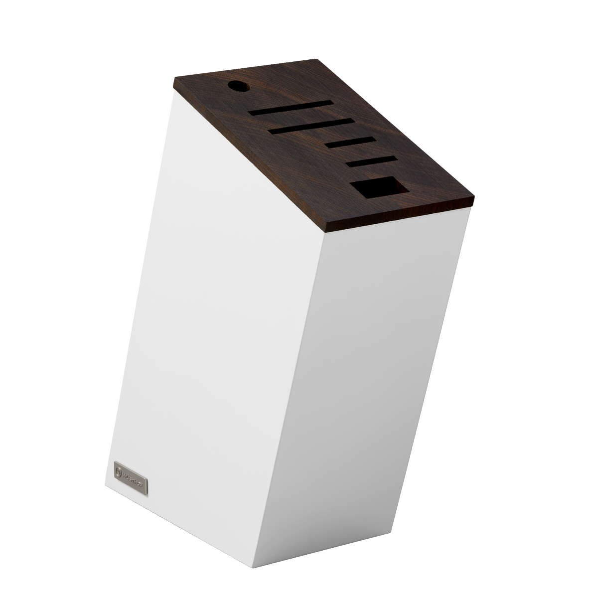 Wusthof Classic Slim Knife Block — White