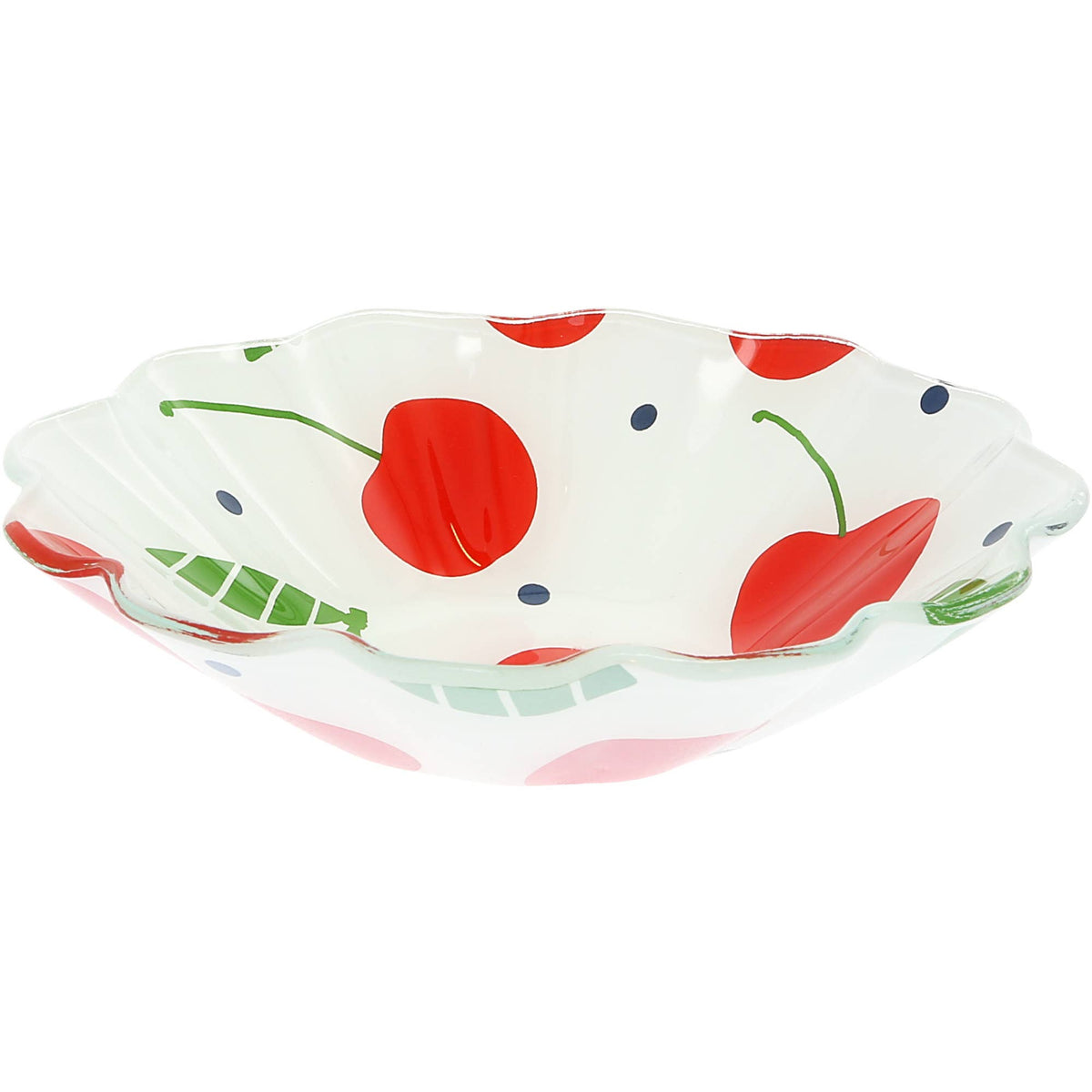 Cherries - 6" Glass Bowl