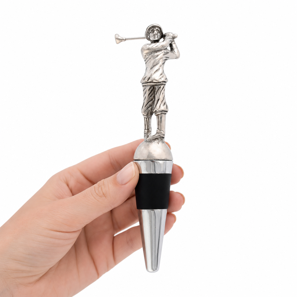 Golfer Bottle Stopper