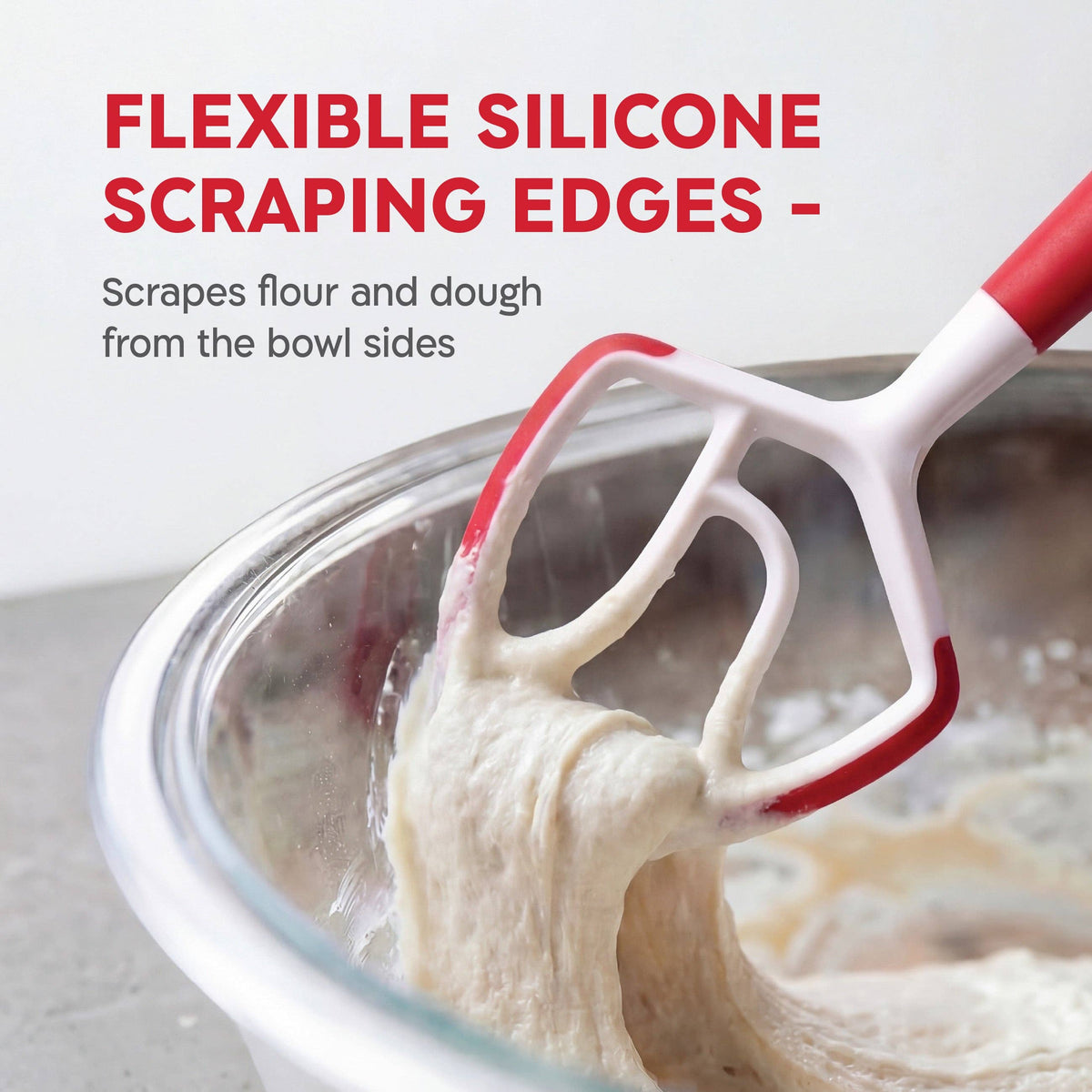 KneadAce® Dough Wand, Danish Dough Whisk