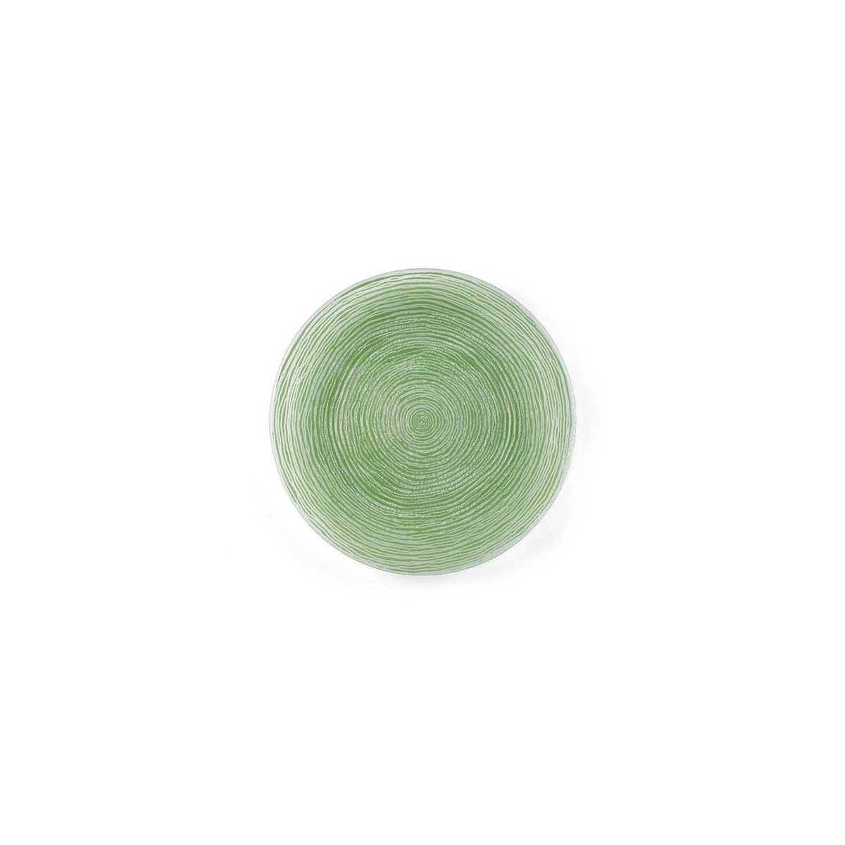 Glass Dinnerware dia.7.75" Round Green Glass Plate (Set of 2)
