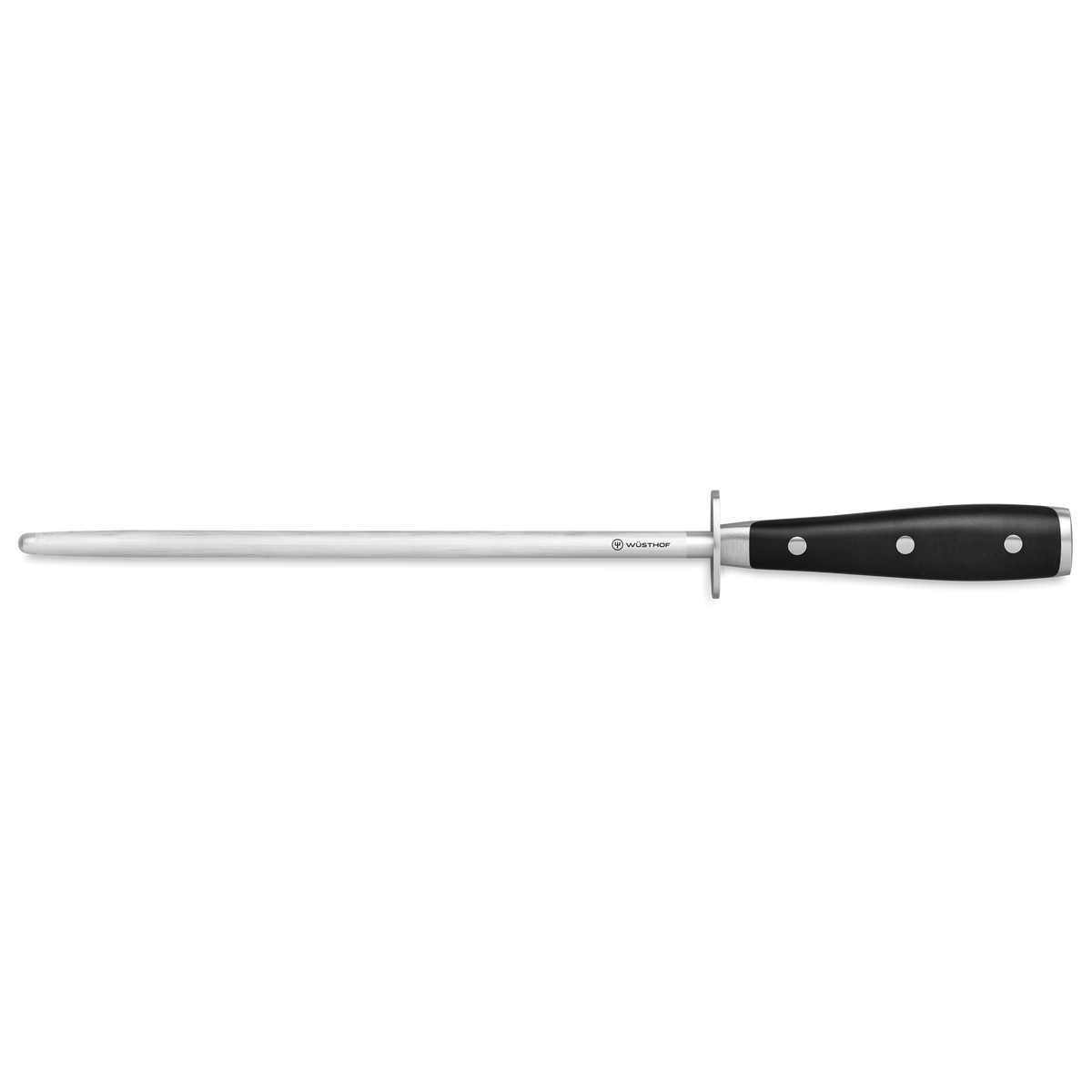 Wusthof Classic Ikon 10" Honing Steel — Black