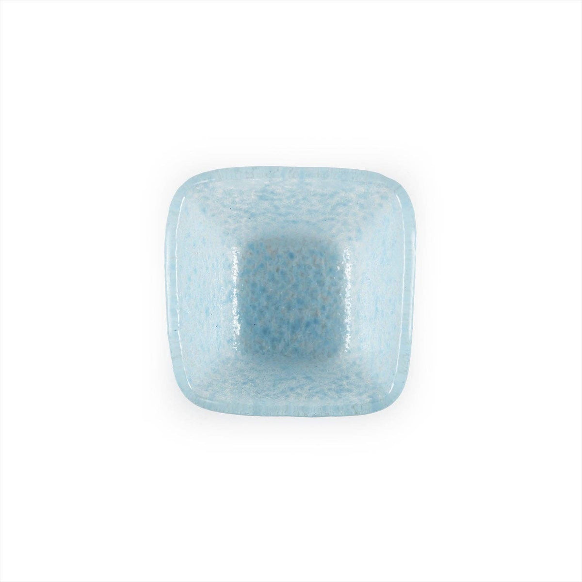 Glass Dinnerware 2.25" x 2.25" x h:1.5" 2 oz. Square Blue Glass Ramekin (Set of 6)