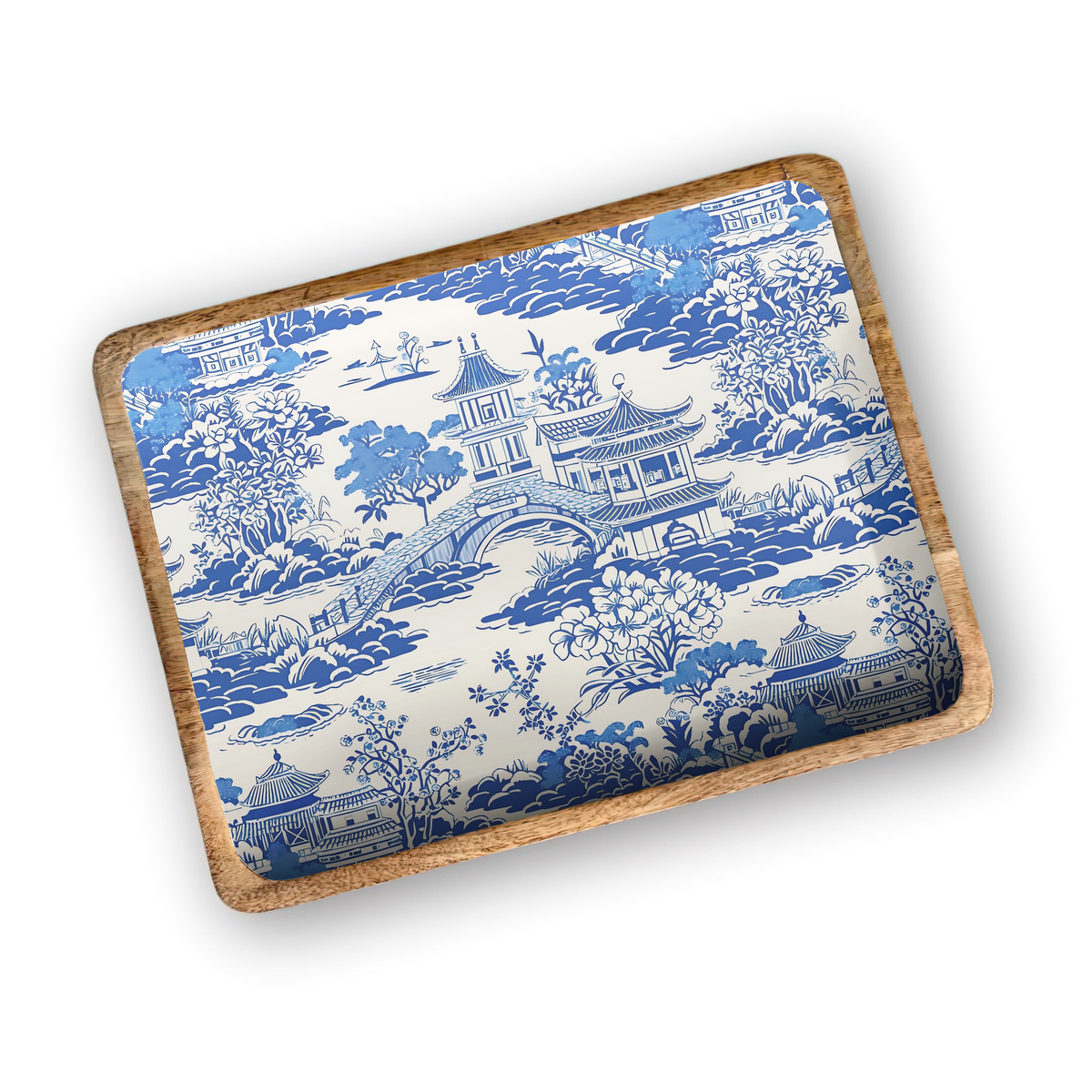 Blue Chino 13'X17" Decorative Tray Item 3-05