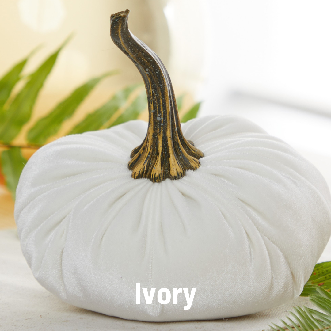 Pumpkin Large Velvet, Fall Mantel Decor, Halloween Table