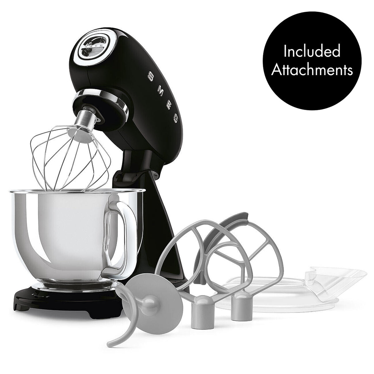 SMEG Forte Stand Mixer (SMF05) – Black