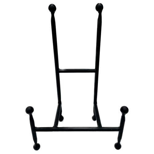 Large Black Iron Chair Easel - 12"