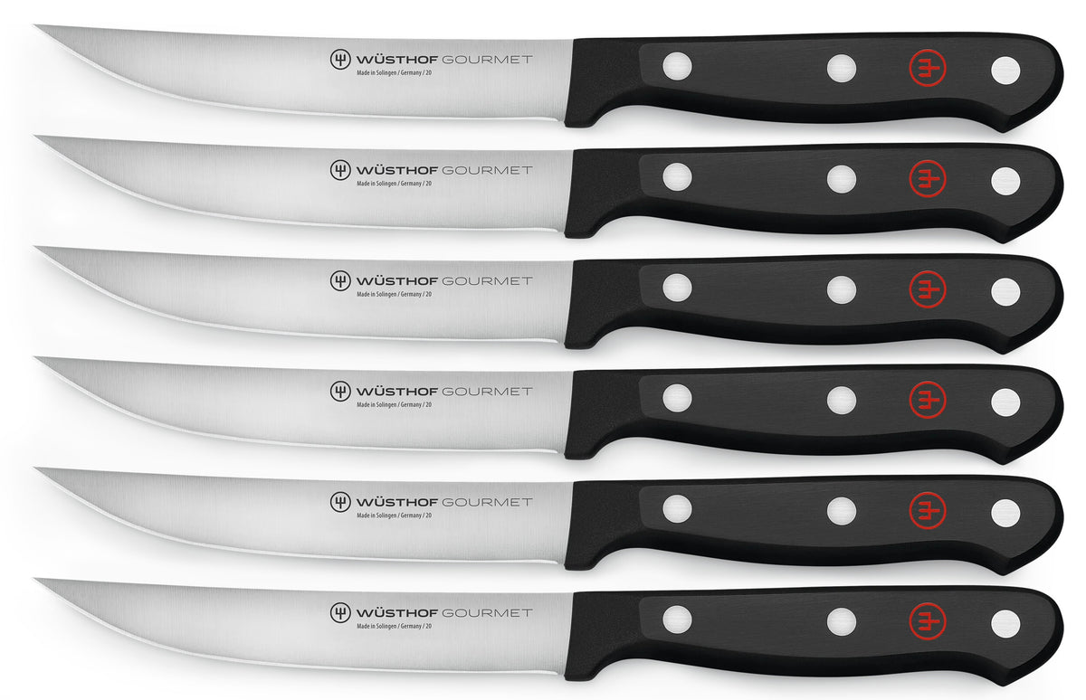 Wusthof Gourmet Six Piece Steak Knives Set