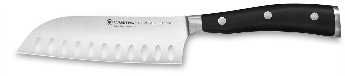 Wusthof Ikon 5" Hollow Edge Santoku