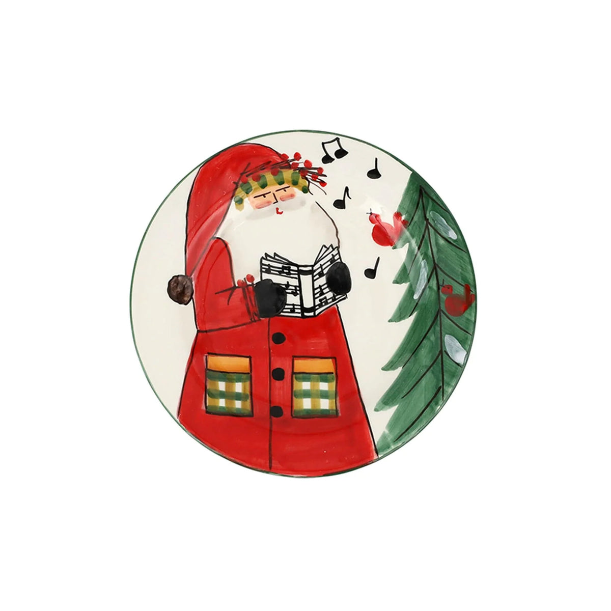 Old St. Nick Limited Edition Salad Plate