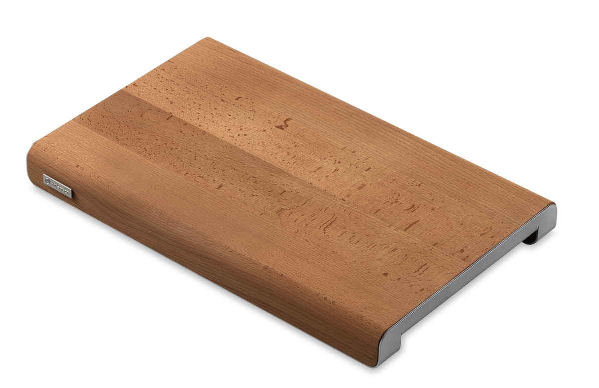 Wusthof Heat-Treated Beech and Stainless Steel Cutting Board