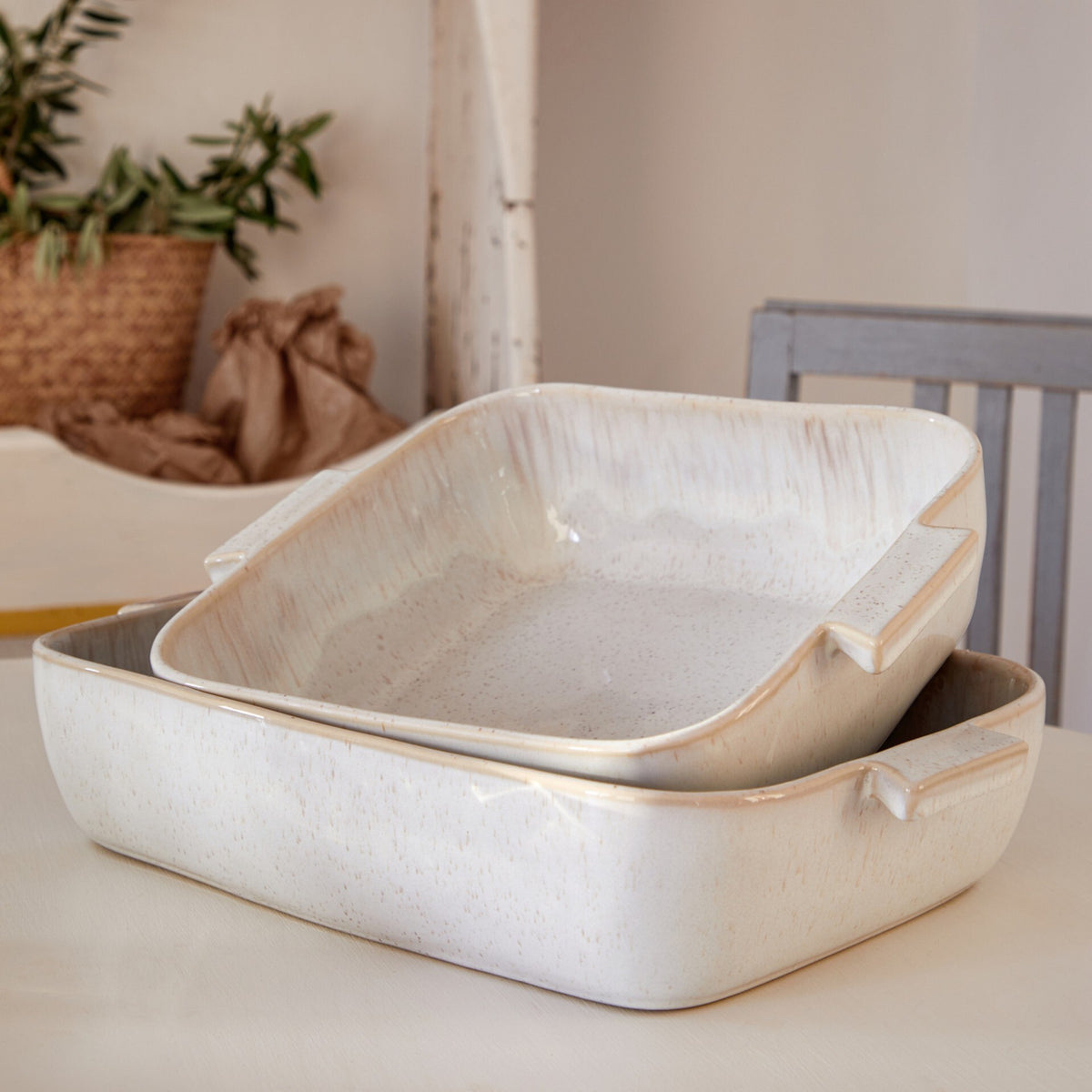 Square Baker Eivissa by Casafina Sand