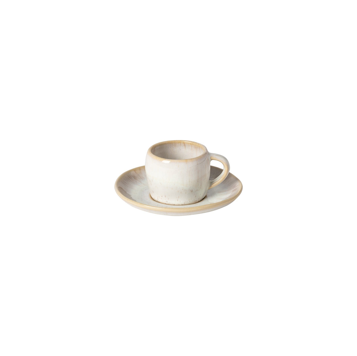 Coffee Cup and Saucer Eivissa by Casafina Sand