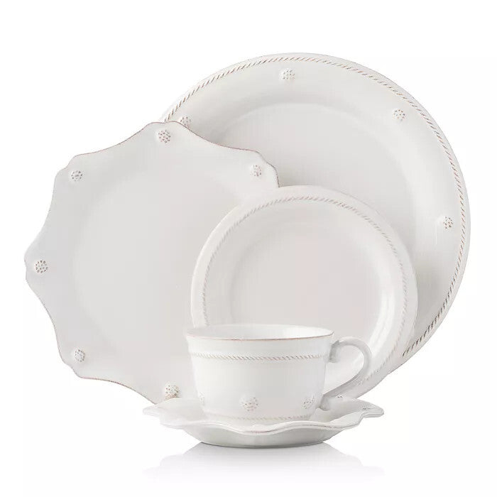 Berry & Thread Whitewash 5-Piece Place Setting