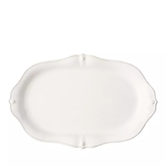 Berry & Thread 20" Platter - Whitewash