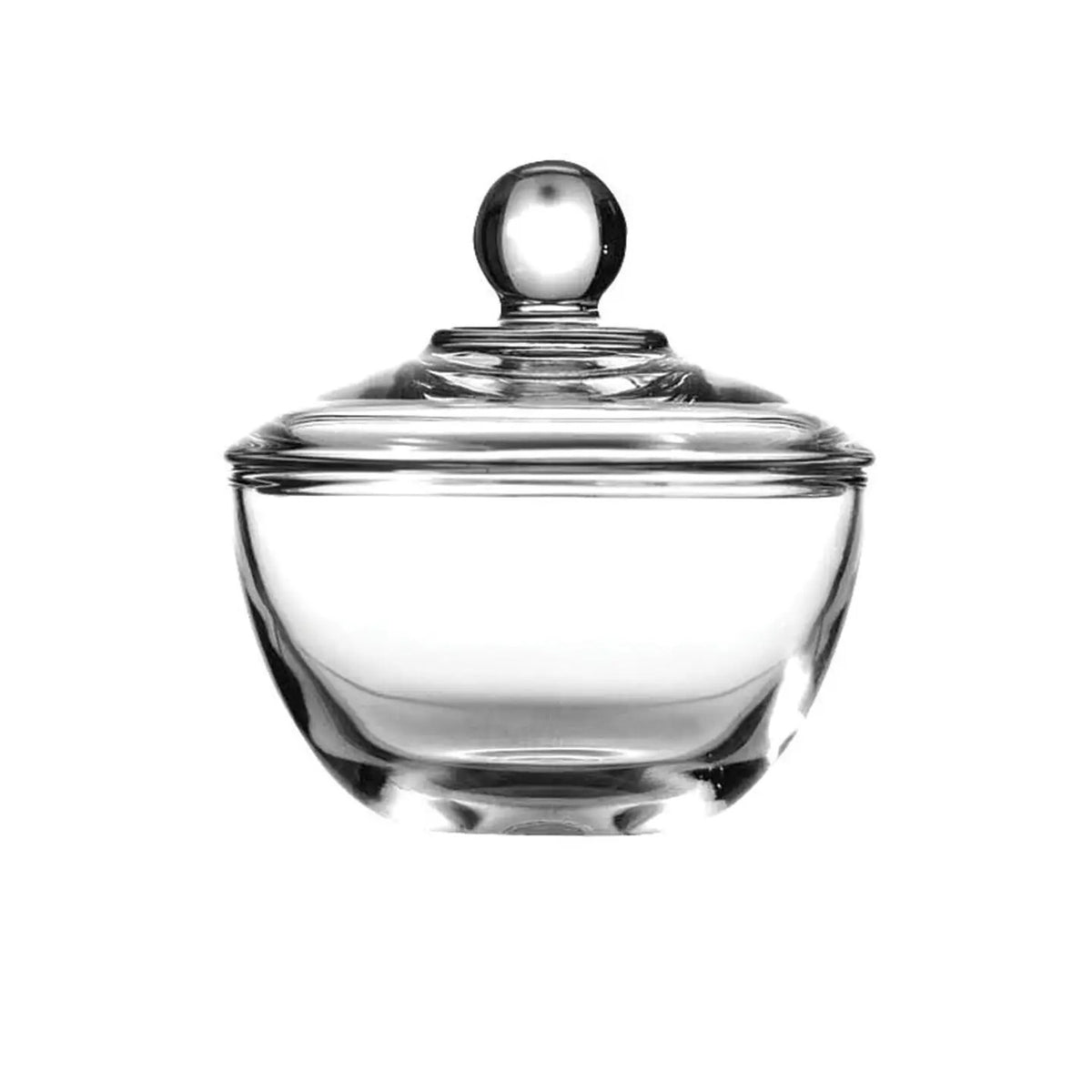 Glass Sugar Dish w/ Lid
