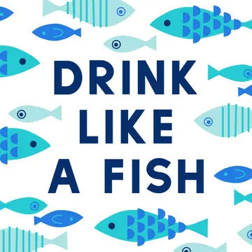 Funny Cocktail Napkins | Drink Like A Fish - 20ct