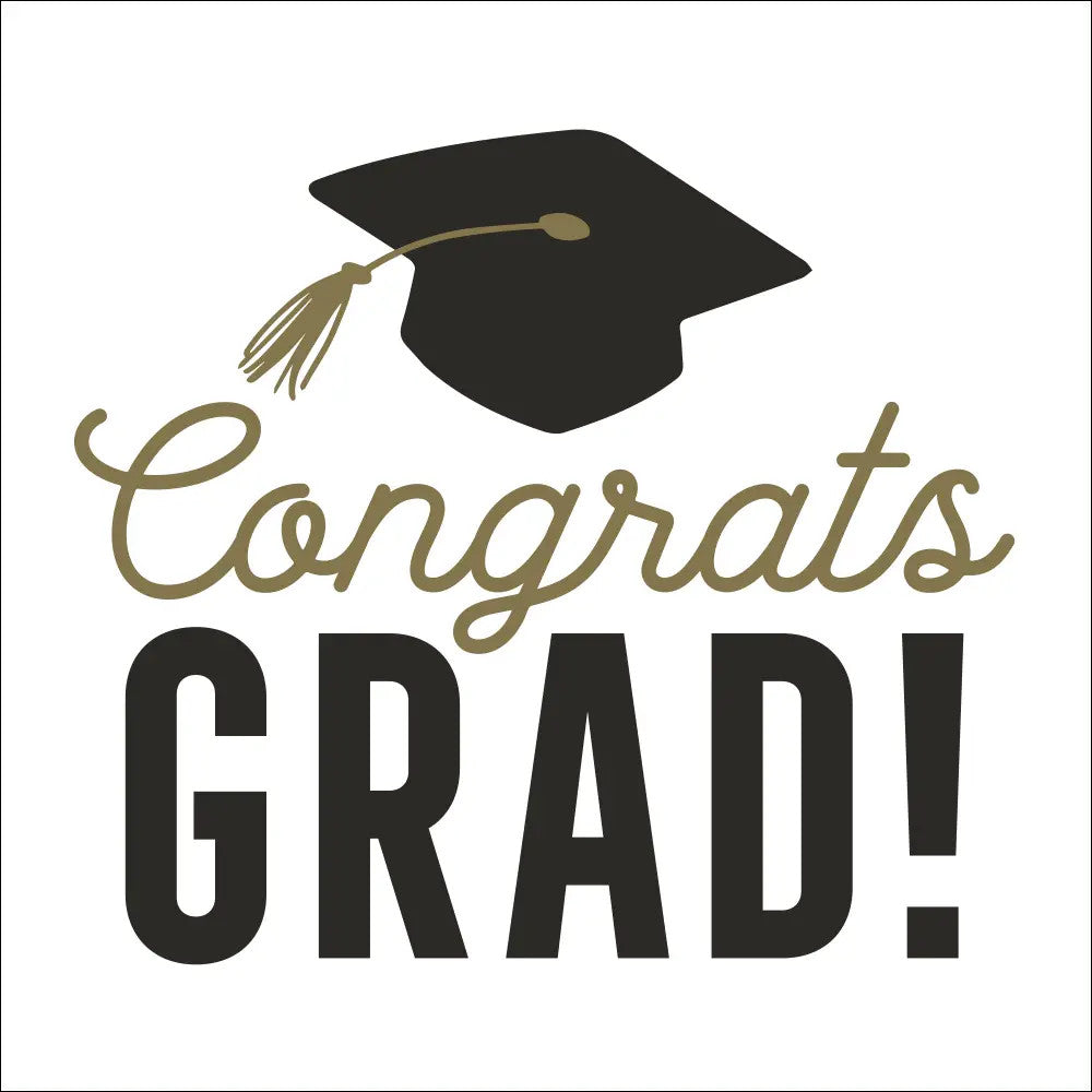 Graduation Cocktail Napkins |Congrats - 20ct