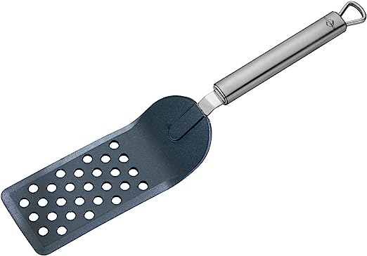 Nylon Turner Slim 18/10 Stainless Steel, Perforated