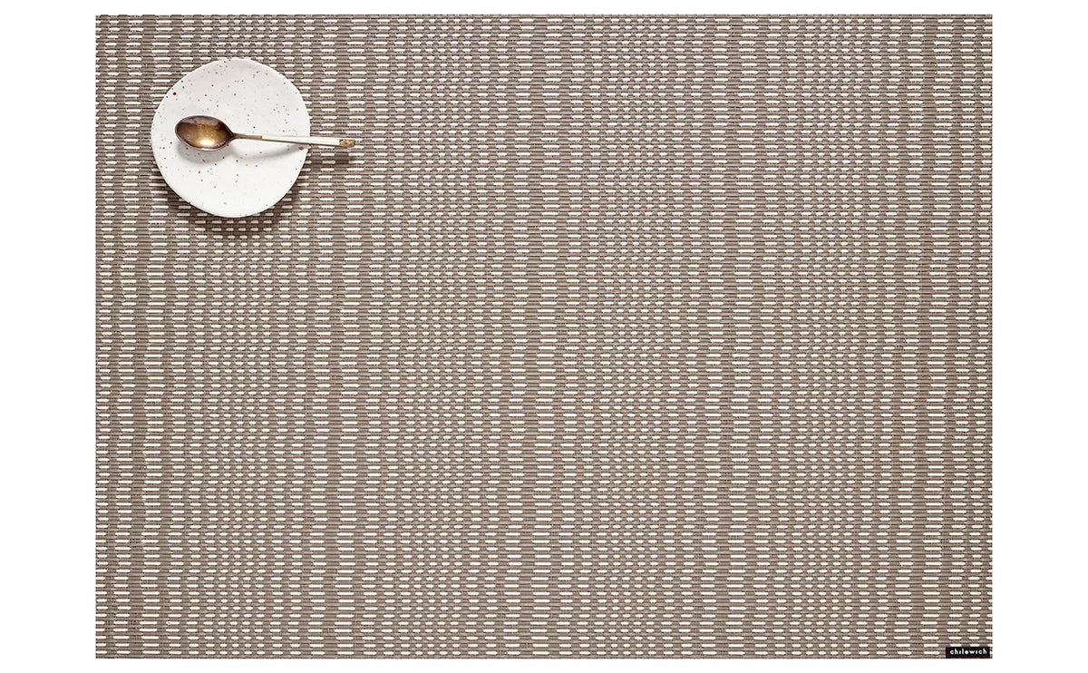 SAMPLE Swell Rectangle Table Mat 14"x19"- Stone