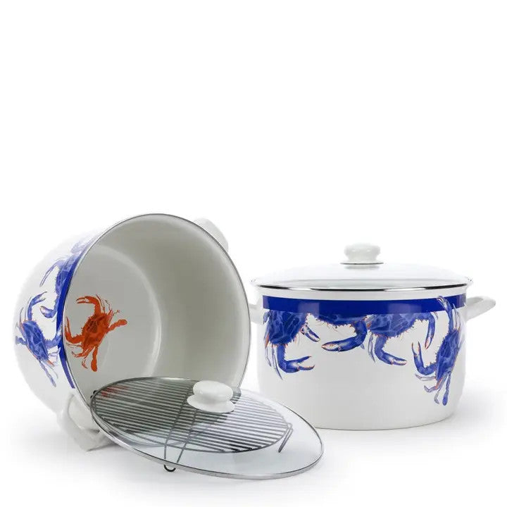Blue Crab 18 qt Stockpot