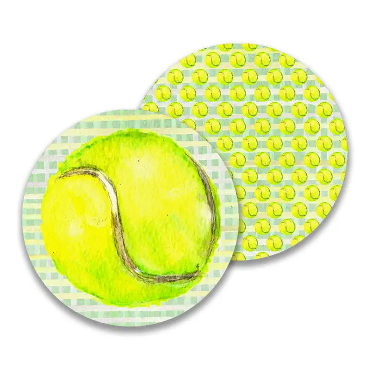 Tennis Paper Drink Coasters