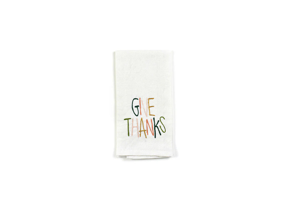Give Thanks Medium Hand Towel