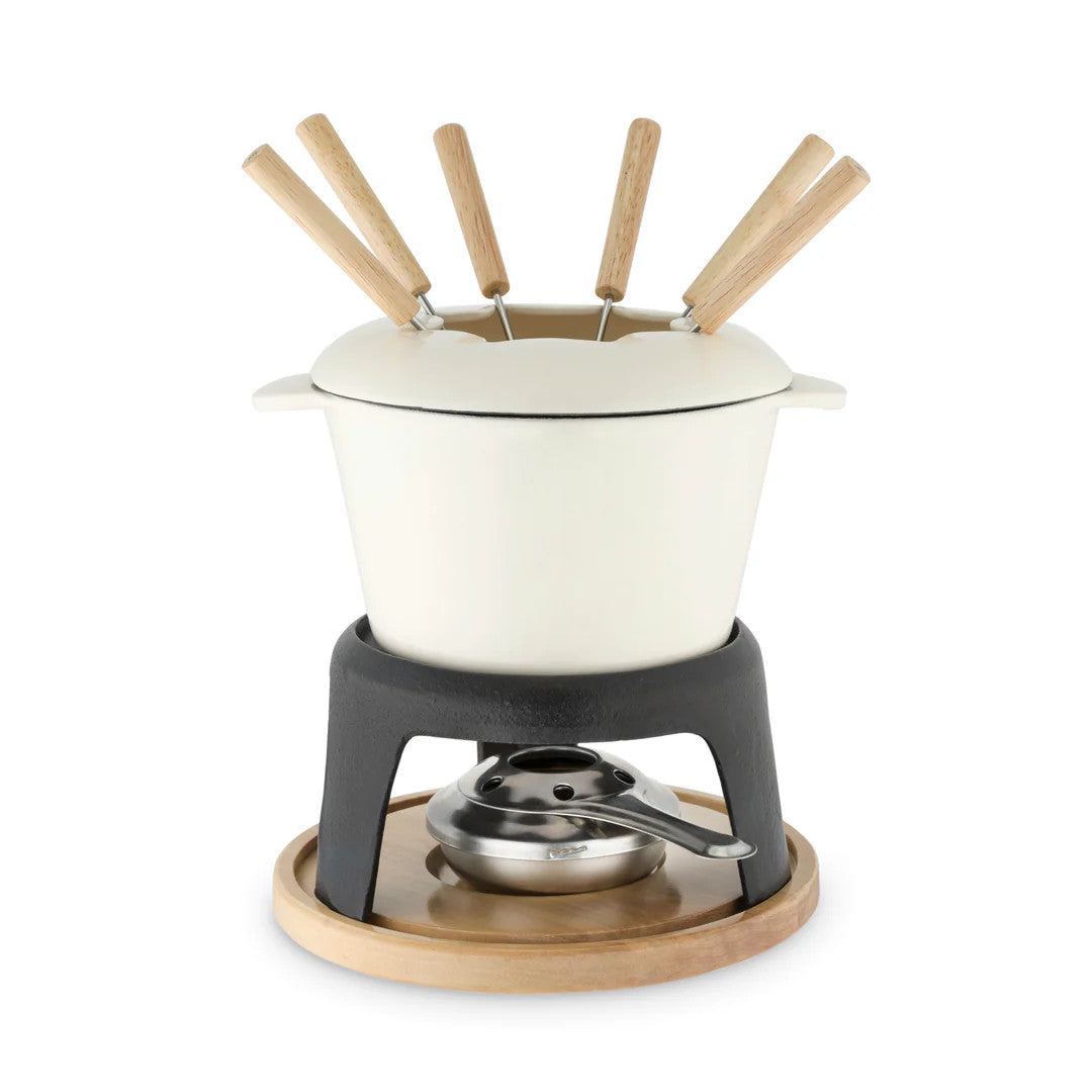 Cast Iron Fondue Set