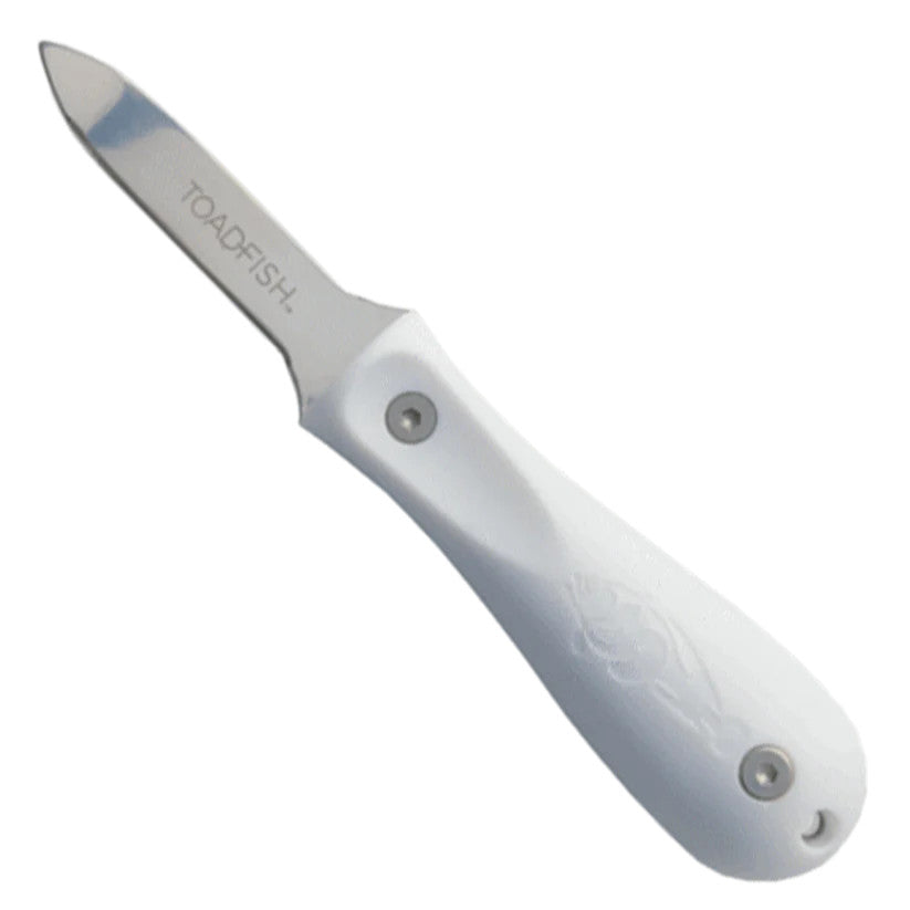Toadfish Pro Edition Oyster Knife White