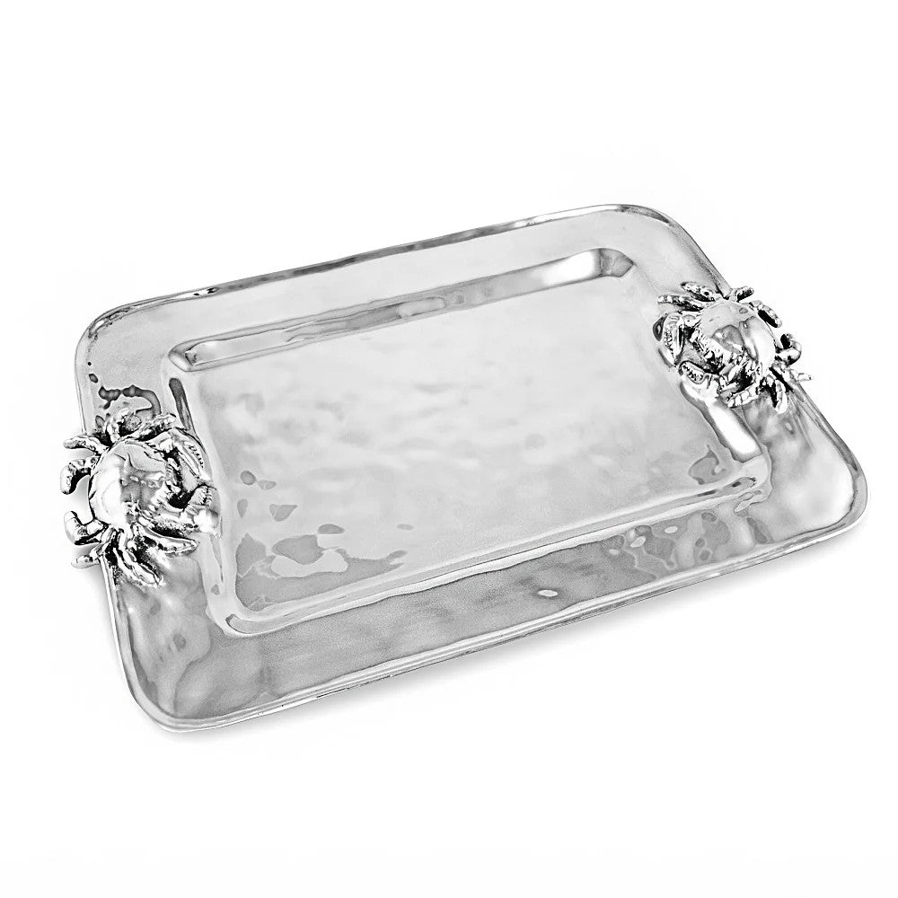Ocean Crab Medium Rectangular Tray