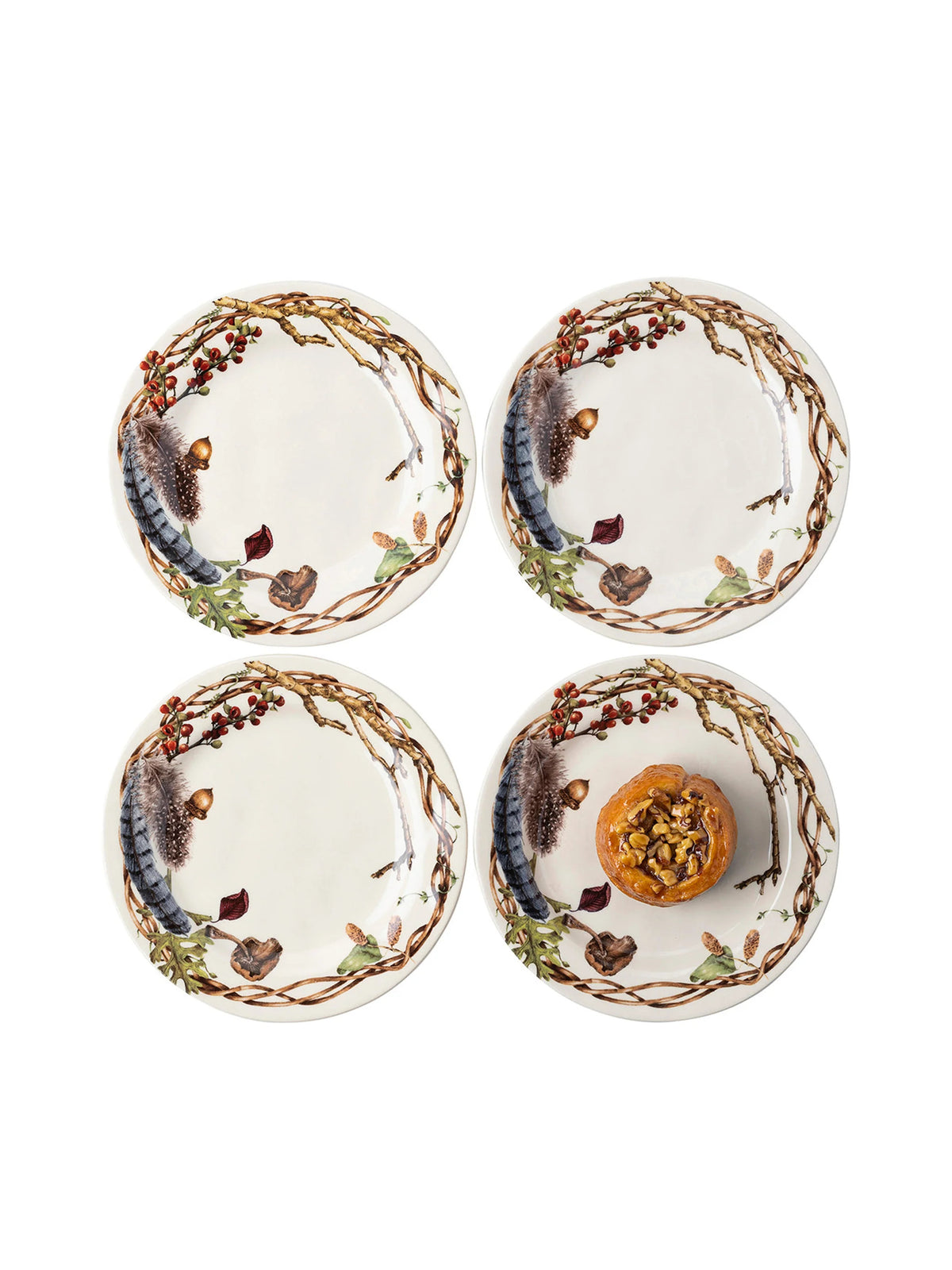 Forest Walk Party Plate Set/4