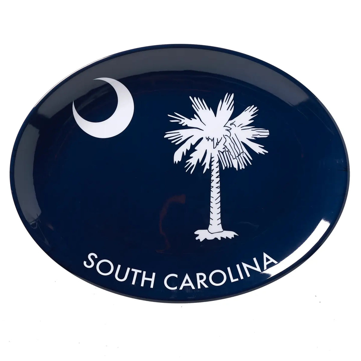 South Carolina Palmetto Moon 16" Melamine Platter