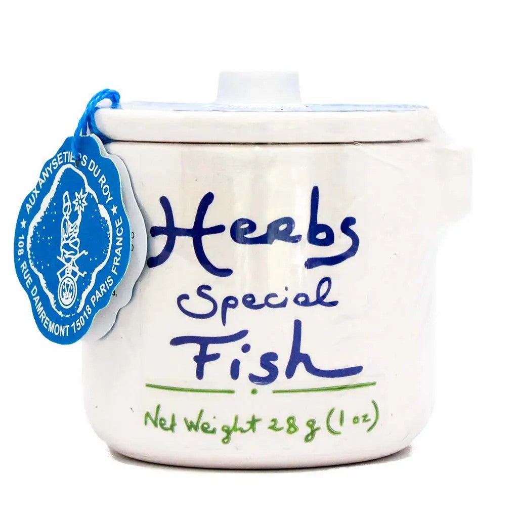 Fish Herbs de Provence in Handmade Crock*