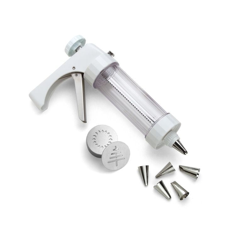 Clear Cookie Press & Storage Box