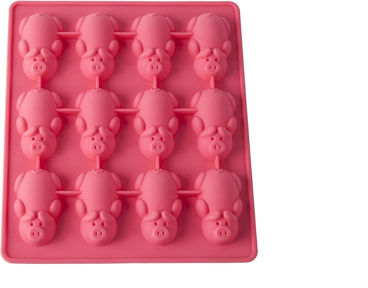 12 Little Pigs in Blanket, Silicone Mold