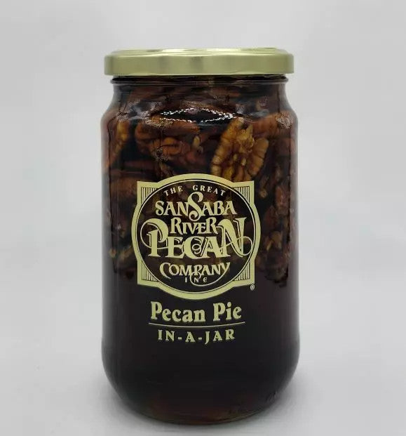 Traditional Pecan Pie in a Jar