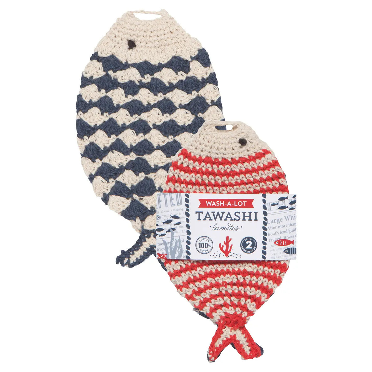 Little Fish Tawashi Crocheted Set/2