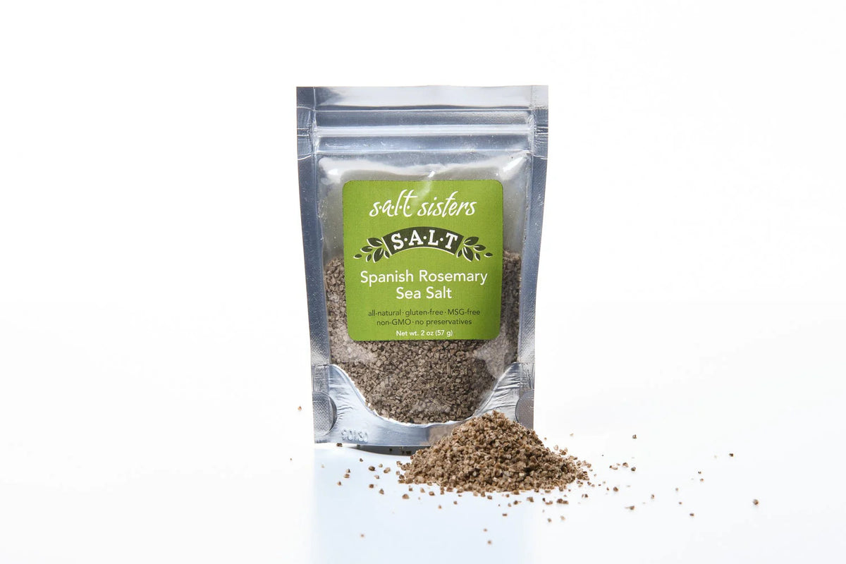 Spanish Rosemary Sea Salt 2oz